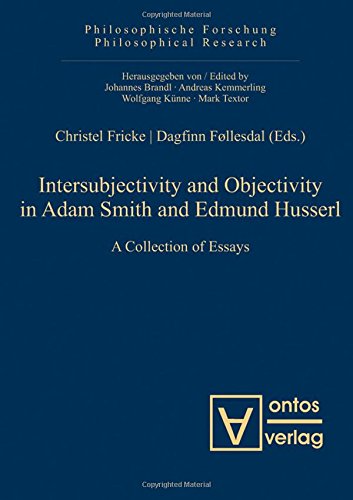 Intersubjectivity and Objectivity in Adam Smith and Edmund Husserl