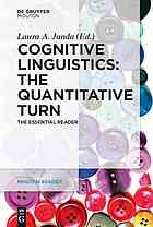 Cognitive Linguistics - The Quantitative Turn