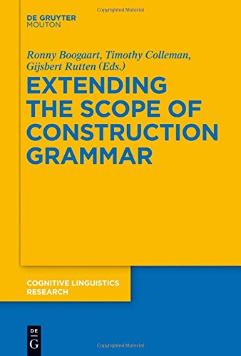 Extending the Scope of Construction Grammar