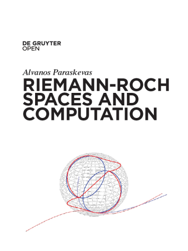 Riemann-Roch Spaces and Computation