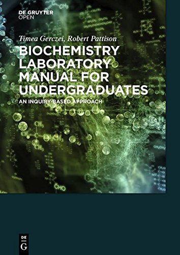 Biochemistry Laboratory Manual for Undergraduates