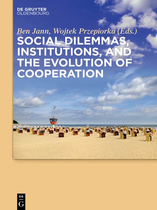 Social dilemmas, institutions, and the evolution of cooperation