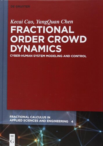 Fractional Order Crowd Dynamics