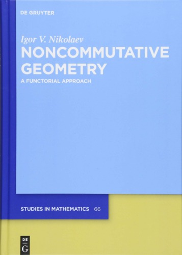 Noncommutative Geometry