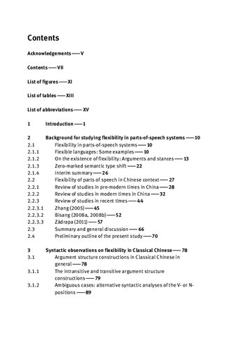 Flexibility in the Parts-Of-Speech System of Classical Chinese