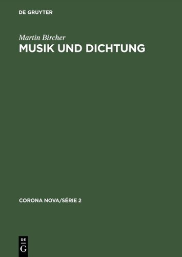 Musik Und Dichtung