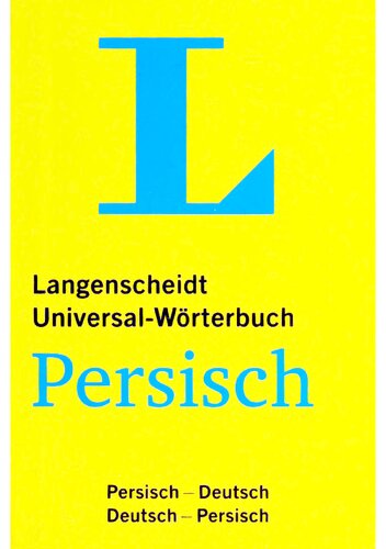 Langenscheidt Universal-Wörterbuch Persisch (Farsi) - mit Zusatzseiten Zahlen