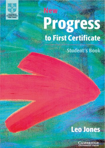 New progress to first certificate. Student's book