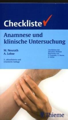 Checkliste Anamnese Und Klinische Untersuchung