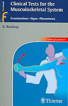 Clinical Tests For The Musculoskeletal System
