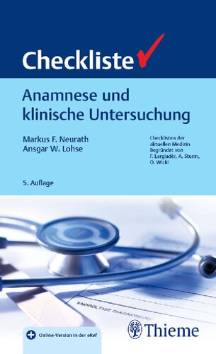 Checkliste Anamnese und klinische Untersuchung