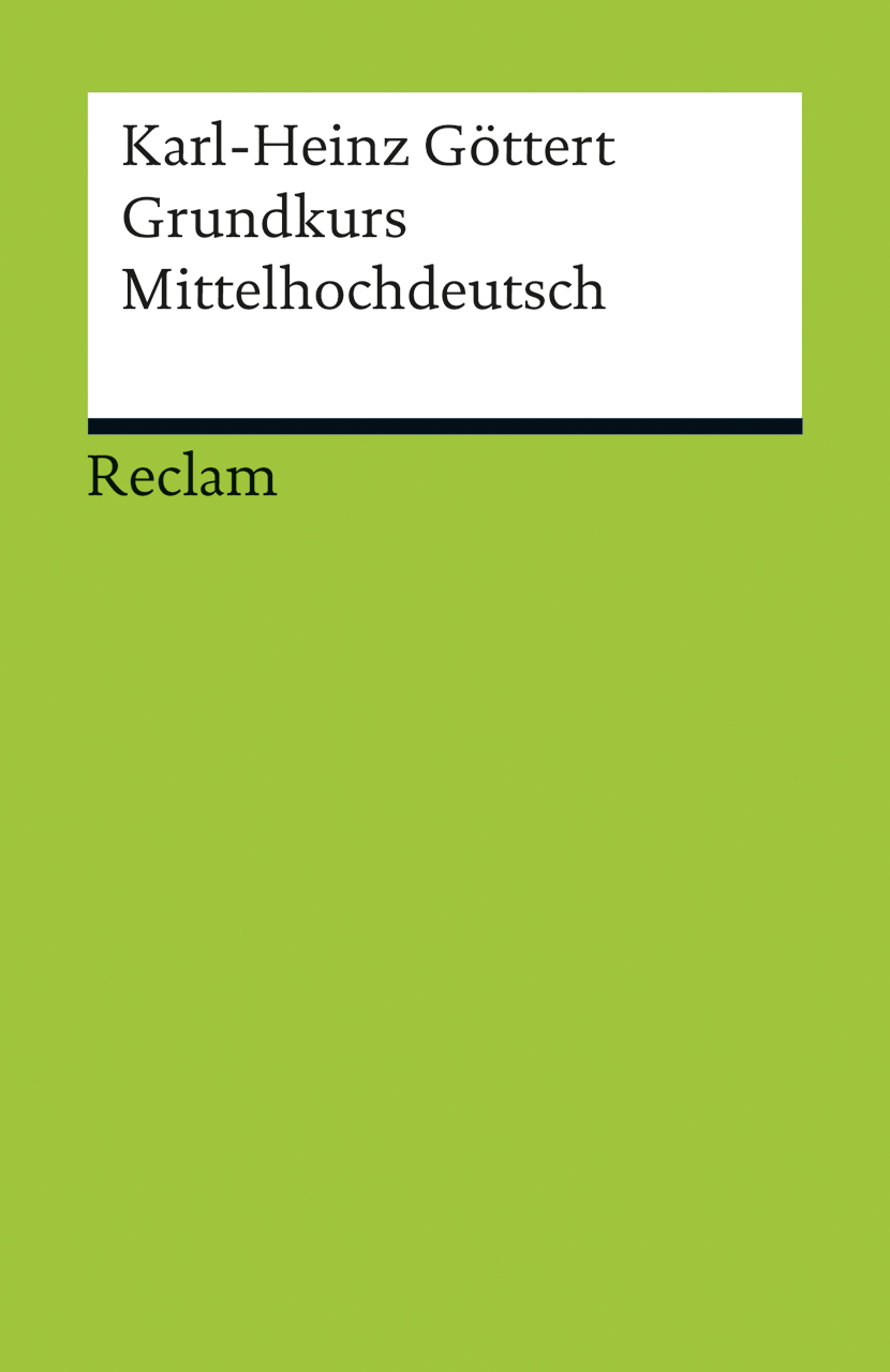 Grundkurs Mittelhochdeutsch