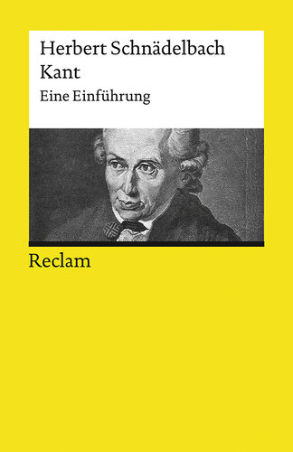 Kant eine Einführung