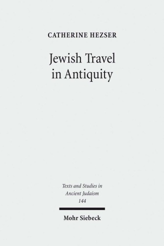 Jewish Travel in Antiquity