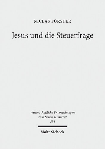 Jesus Und Die Steuerfrage