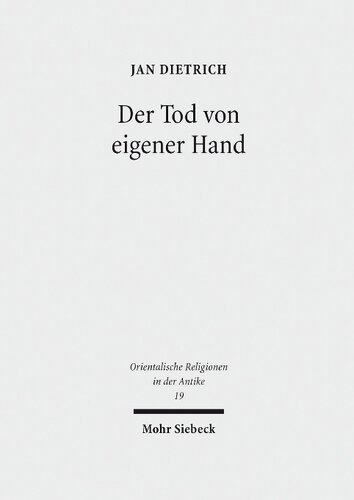 Der Tod Von Eigener Hand