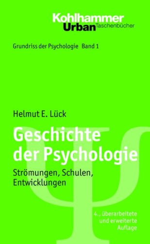 Geschichte Der Psychologie