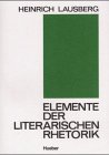 Elemente der literarischen Rhetorik.