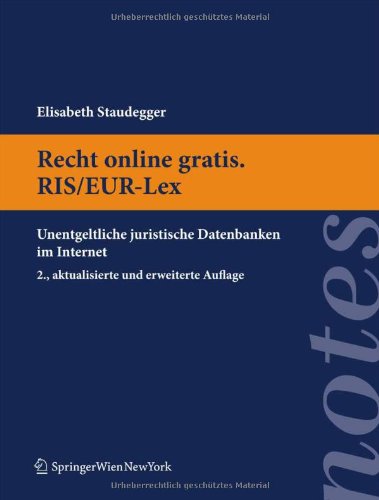 Recht Online Gratis. Ris/Eur-Lex