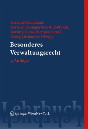 Besonderes Verwaltungsrecht (Springers Kurzlehrbücher Der Rechtswissenschaft) (German Edition)