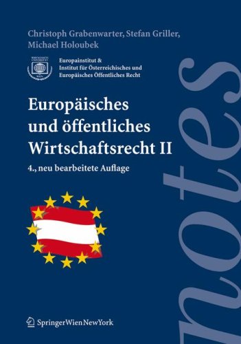 Europäisches und öffentliches Wirtschaftsrecht II