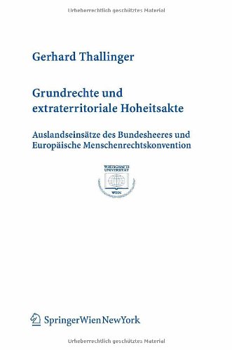 Grundrechte Und Extraterritoriale Hoheitsakte