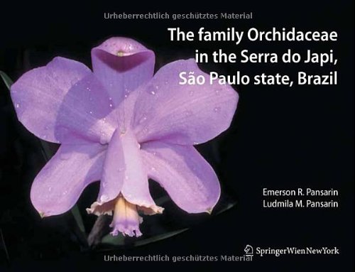 The Family Orchidaceae In The Serra Do Japi, São Paulo State, Brazil