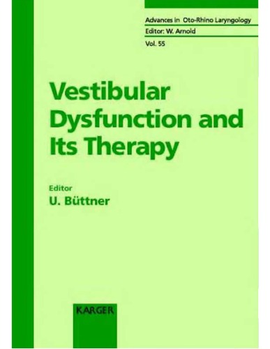 Vestibular dysfunction and its therapy