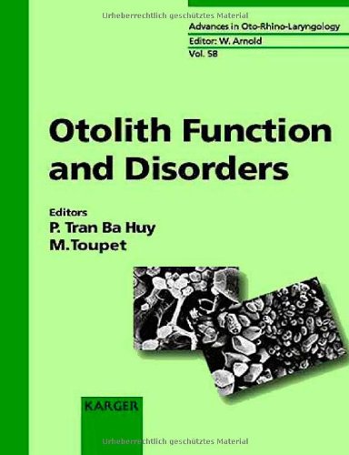 Otolith function and disorders