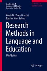 Research methods in language and education.