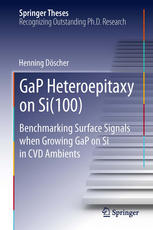 GaP Heteroepitaxy on Si(100) Benchmarking Surface Signals when Growing GaP on Si in CVD Ambients