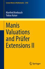 Manis valuations and Prüfer extensions