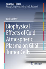 Biophysical effects of cold atmospheric plasma on gli ₀₀al tumor cells