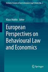 European Perspectives on Behavioural Law and Economics