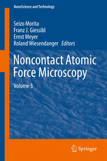 Noncontact atomic force microscopy vol. 3