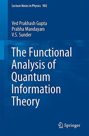 The Functional Analysis of Quantum Information Theory