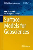 Surface Models for Geosciences