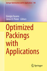 Optimized packings with applications