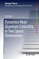 Dynamics Near Quantum Criticality in Two Space Dimensions