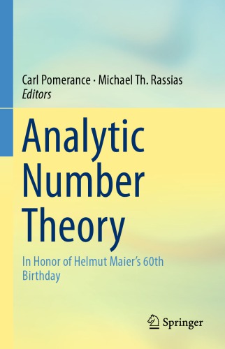 Analytic Number Theory