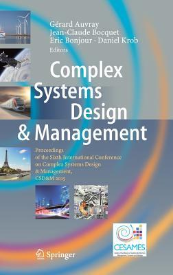 Complex Systems Design &amp; Management