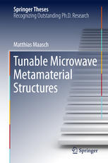 Tunable Microwave Metamaterial Structures