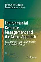 Environmental Resource Management and the Nexus Approach