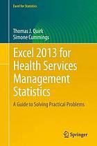 Excel 2013 for Health Services Management Statistics