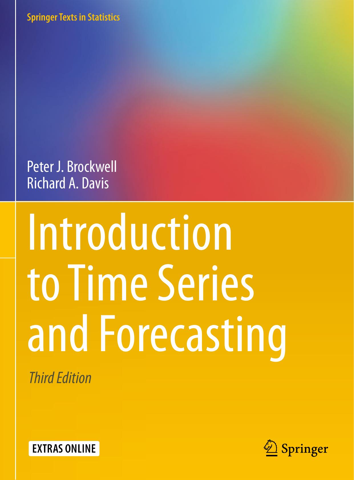 Introduction to Time Series and Forecasting