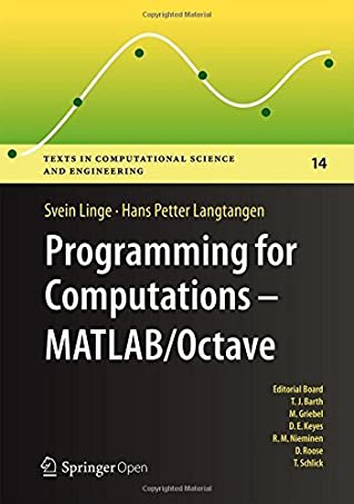 Programming for Computations - MATLAB/Octave