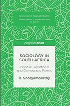 Sociology in South Africa