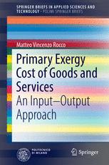 Primary Exergy Cost of Goods and Services An Input - Output Approach