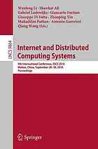 Internet and Distributed Computing Systems