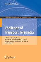 Challenge of Transport Telematics